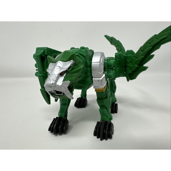 Power Rangers Dino Fury DX Kishiryu TigerLance Megazord BANDAI Ryusoulger Green - Picture 2 of 8